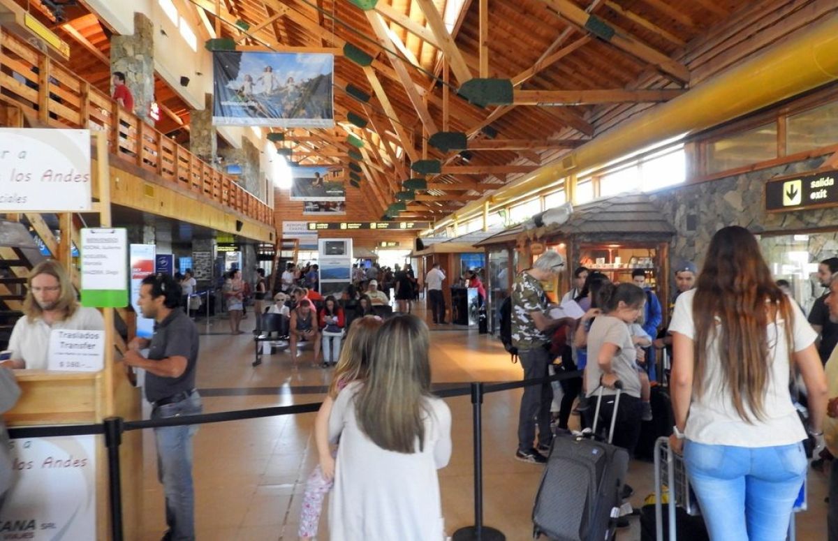 El aeropuerto Chapelco volvió a niveles de la prepandemia