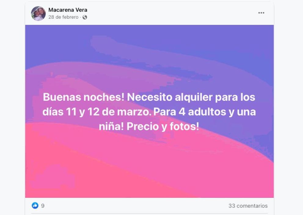 Una familia del Bolsón fue estafada con un alquiler turístico trucho en San Martín de los Andes
