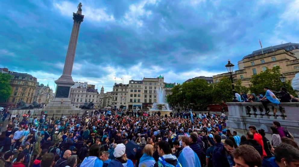 "Invasión argentina" en Londres