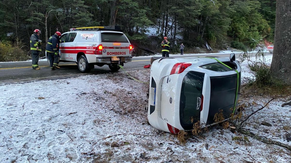 Fin de semana accidentado en la Ruta de los 7 Lagos