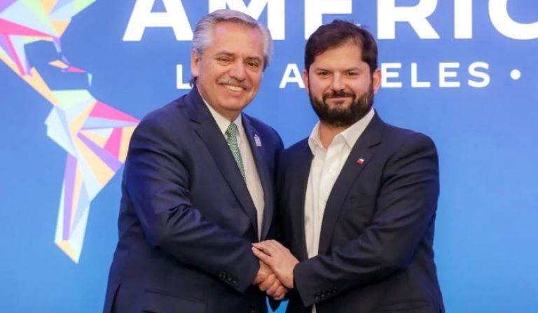 Fernández y Boric anunciaron el aumento de las exportaciones de gas a Chile