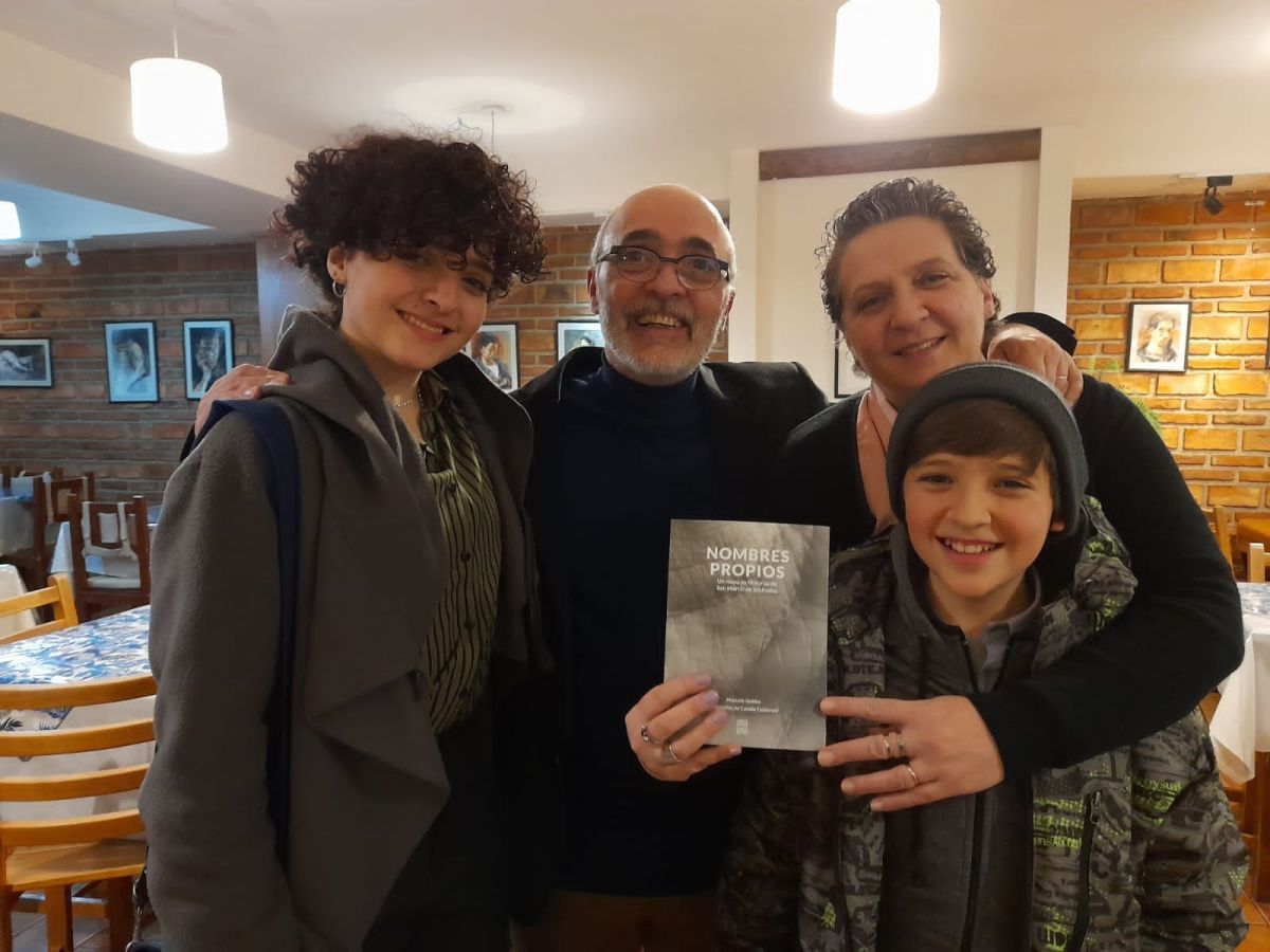 Marcelo Gobbo presentó el libro “Nombres propios”