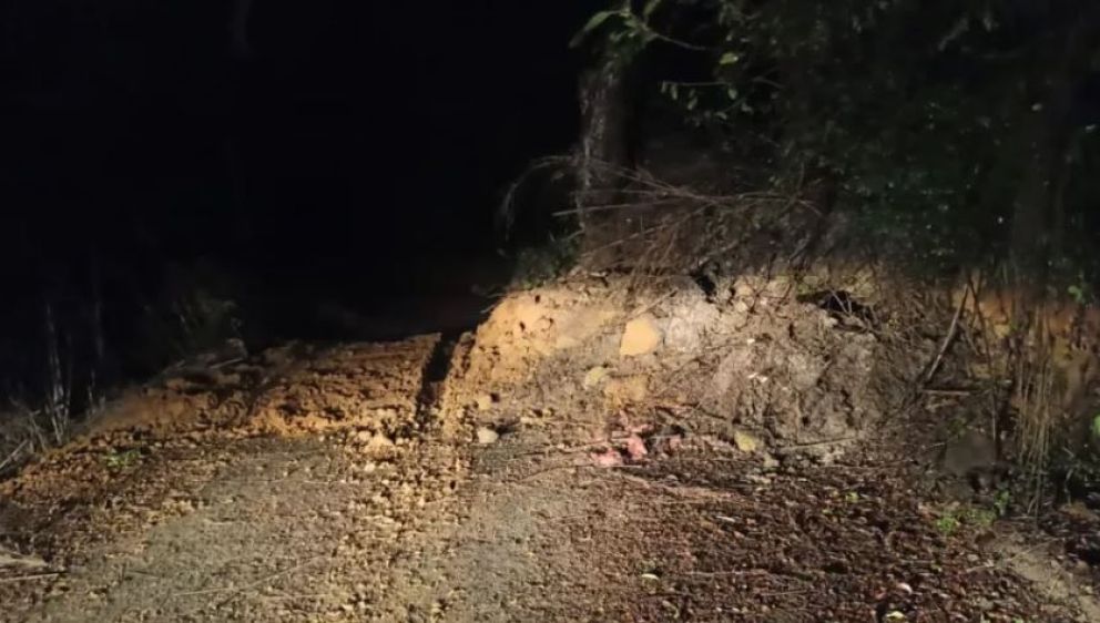 Cerraron el acceso a Lago Espejo Chico por un alud