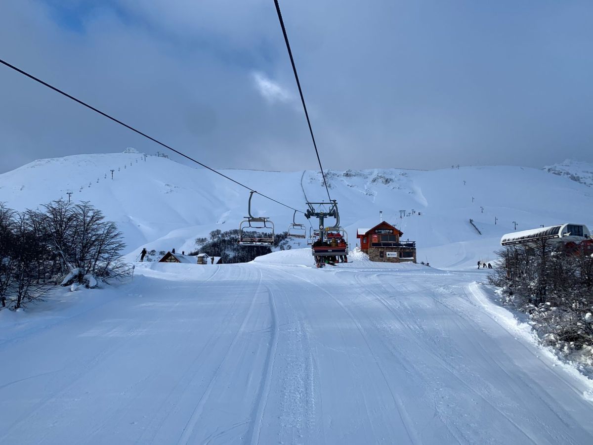 Las primeras imágenes de la temporada en Chapelco