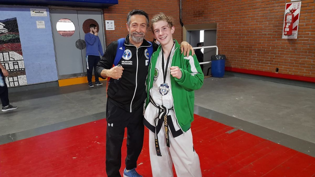 Dos sanmartinenses y el sueño de viajar a la copa del mundo de Taekwondo