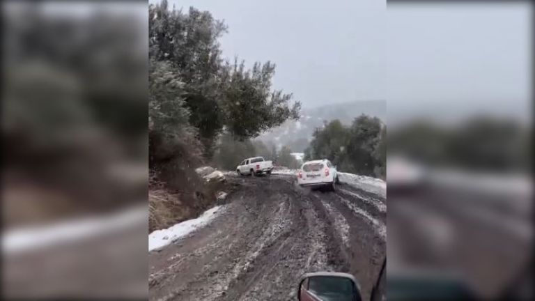 Cierran el camino a Puente Blanco por trabajos de mantenimiento